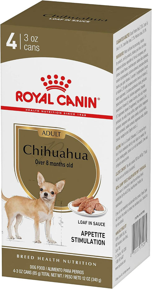 Royal Canin Chihuahua Adult Breed Specific Wet Dog Food, 3 oz. can...