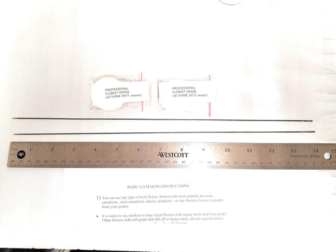 Lei Needle 14 inch 2/Pack...