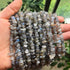 Fekuar 66" Irregular Tumbled Labradorite Chip Beads for Jewelry Making, Healing Crystal Drilled Loose Bead Strand DIY Craft Supplies, 5-8mm...