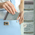 Christian Art Gifts Checkbook Cover for Women and Men - All Things Are Possible Christian Blue Wallet Faux Leather Christian Checkbook Cover for D...