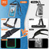 [2 Packs - 8.5“ Noctilucent Floatable Waterproof Phone Pouch Waterproof Phone case for iPhone Samsung Beach Swimming Kayaking Boating Fishing Divi...