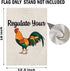 Women's Rights Garden Flag Regulate Your Cock Garden Flag Abortion Right Porch Flag Feminist Porch Decor (Regulate Your Cock F)...