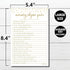 Nursery Rhyme Quiz Game - Baby Shower Games - Gold Confetti (50-Sheets)...