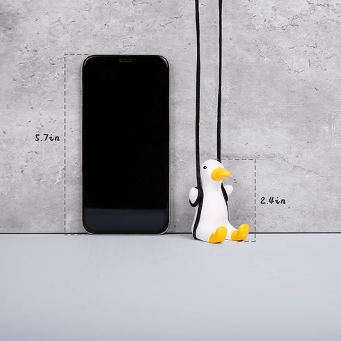 YGMONER Cute Swinging Duck Car Rear View Mirror Hanging Accessories Funny Car Interior Decor Gifts for Women Men (Duck)...