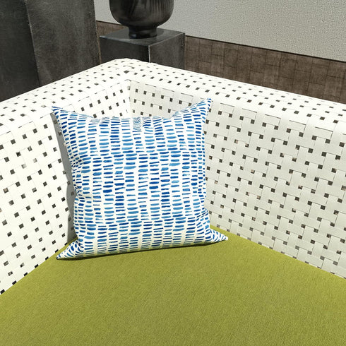 LVTXIII Outdoor Pillow Covers ONLY, Square Throw Pillow Covers, Modern Cushion Cases for Sofa Patio Couch Decoration 18 x 18 Inch, Pack of 2, Pebb...