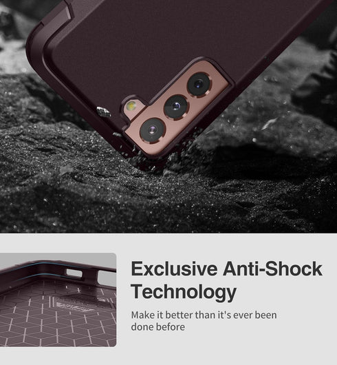 SURITCH for Samsung Galaxy S21 Case 6.2 Inch (Only), (2 Front Frames) Full-Body Heavy Duty Rugged Shockproof Phone Cover with Built-in Screen Prot...
