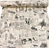 Self-Adhesive Vintage Newspapaer Wall Paper Drawer Shelf Liner for Kitchen Bathroom Cabinets Dresser Wall Crafts 17.7x117 Inches...