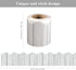 Self Adhesive Wood Bulletin Board Borders Rustic Classroom Bulletin Border Trim for School Home Decoration,49.2 Feet (White)...
