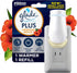 Glade PlugIn Plus Air Freshener Starter Kit, Scented Oil for Home and Bathroom, Hawaiian Breeze, 0.67 Fl Oz, 1 Warmer + 1 Refill...