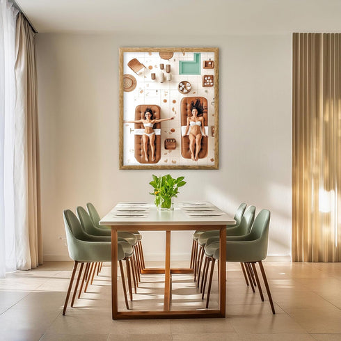 Posterizer 1 pcs-couple's celebration day on Valentine's day -2-Romantic Art-Holiday Poster Collection-Gift for Couples boyfriend girlfriend Husba...