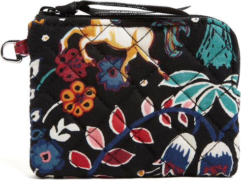 Vera Bradley Women's Cotton Coin Purse, Enchantment, One Size...