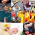 Long Handle Spoon 9.5 Inch Iced Cream Spoons Tea Spoon Coffee Stirrers Ice Spoon Stainless Steel Cocktail Stirring Spoons Dessert Milkshake Teaspo...
