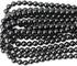 35PCS 10mm Black Smooth Polish Onyx Agate Gemstone Round Loose Beads for Jewelry Making 1 Strand 15"...