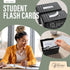 Index Card Holder 3x5 Set – Heavy-Duty Index Card Recipe Box with Dividers – 100 Ruled Index Cards 3x5, 25 Manila Dividers, 25 Plastic Dividers, 7...
