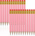 Zonon 24 Pieces Back to School Small Pencils Half Pencils Golf Pencils with Eraser Easy to Hold Graphite HB Pencils for Baby Shower Bridal Shower ...