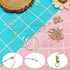 720Pcs Earring Making Kit with 120 Beading Hoop Earring Finding Component,200 Hooks,200 Jump Rings,200 Earring Backs,Teardrop Round Earrings Beadi...
