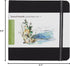 Travelogue Drawing Book, Square 5-1/2 x 5-1/2, Ivory Black Artist Journal...