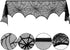 Blulu 2 Pieces Spiderweb Fireplace Mantle Scarf Lace Halloween Decoration Cover for Halloween Home Party Supply, Black, 18 by 96 inch...