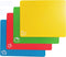 Flexible Plastic Cutting Board Mats with Food Icons &"EZ-Grip" Waffle Back, (set of 4), For Kitchen & Bar…...