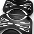 Motorcycle Brake Clutch Master Cylinder Covers Aluminum Left and Right Brake Reservoir Cylinder Cover for Harley Touring Road King Electra Street ...