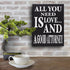 JennyGems Lawyer Gifts, All You Need is Love and a Good Attorney Wooden Sign, Lawyer Decor, Wall Hanging, Made in USA...