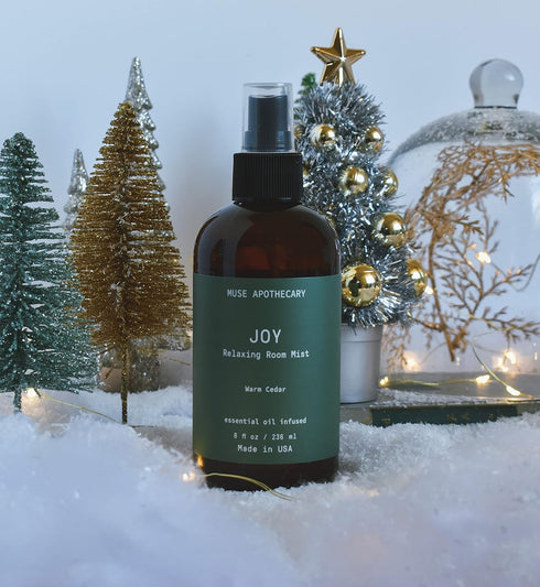 Muse Apothecary Room Ritual - Botanical Collection - Christmas Room Spray, Aromatic and Relaxing Room Mist, Air Freshener Spray, Infused with Natu...
