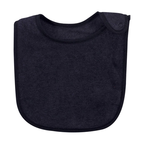 Hudson Baby Unisex Baby Rayon from Bamboo Terry Bibs, Black White, One Size...