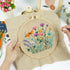 MAMUNU Embroidery Kit for Beginners Adults, Cross Stitch Kits, Stamped Cross Stitch Kits, Flower Embroidery Kit with Printed Embroidery Cloth, Emb...