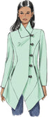Vogue Patterns Seamed and Collared Jacket Sewing Pattern for Women, Sizes 6-14...