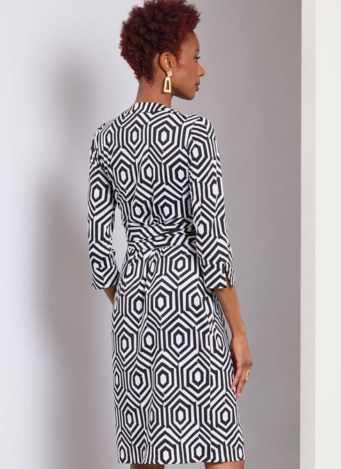Vogue Misses' Wrap Dresses Sewing Pattern Packet, Design Code V1952, Sizes 16-18-20-22-24...