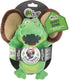 goDog Flips Gator-Monkey Silent Squeak Plush Dog Toy, Chew Guard Technology - Green, Large...