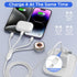 4 in 2 Multi Charging Cable for Apple Watch Charger,USB C Cable Universal Tra vel Charger with Lightning Type C Compatible with iPhone 15 14 13 iW...