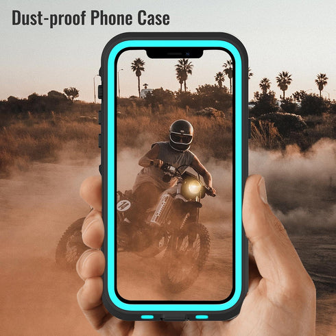 iPhone 13 Waterproof Case -iPhone 13 Full Body 360° Protective Case Shockproof Dustproof IP68 Waterproof Phone Case for iPhone 13 with Built in sc...
