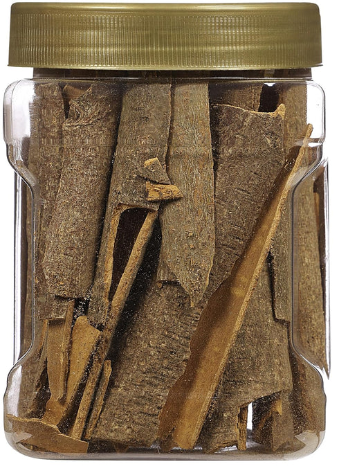 Rani Desi (Dalchini) Flat Cinnamon 7oz (200g) PET Jar ~ All Natural | Vegan | Gluten Friendly | NON-GMO | Kosher | Indian Origin...