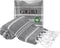Cacala 100% Turkish Cotton Kitchen Tea Towels, Highly Absorbent Luxury Soft Quick Drying Dish Towel with Hanging Loop for Gym, Yoga, Bath, Sports,...
