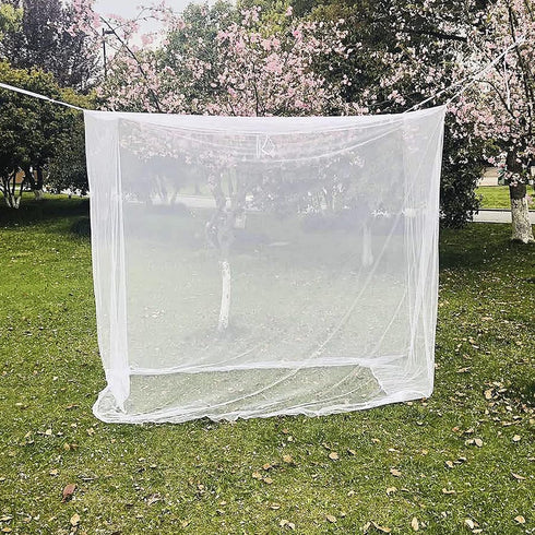 Mosquito Net with Carry Bag, Large 2 Openings Netting Curtains for Camping, Bedding, Patio Hammock...