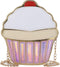 QZUnique Food Shape Cross Body Bag PU Cartoon Purse Ice Cream Sholuder Bag Handbag with Removable Chain...