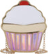 QZUnique Food Shape Cross Body Bag PU Cartoon Purse Ice Cream Sholuder Bag Handbag with Removable Chain...