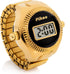 Unisex Digital Ring Watch w/Made in Japan Movement, One Size Fits All (Classic Black)...