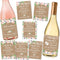 Hadley Designs - Pregnancy Announcement Gifts, Funny Wine Bottle Labels or Stickers For Parents to Grandparents, Brothers Sisters Promoted to Aunt...