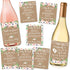 Hadley Designs - Pregnancy Announcement Gifts, Funny Wine Bottle Labels or Stickers For Parents to Grandparents, Brothers Sisters Promoted to Aunt...
