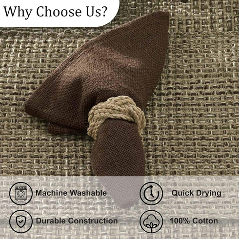 Park Designs Espresso Tweed Napkin Set of 4...