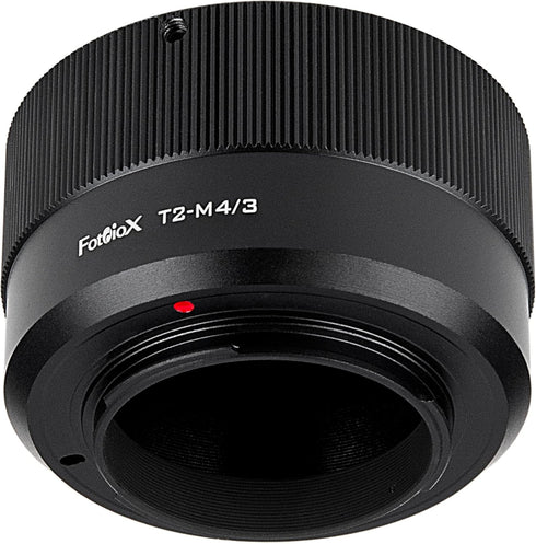 Fotodiox Lens Mount Adapter - Compatible with T-Mount Lens to MFT Micro 4/3 Four Thirds System Cameras...