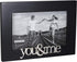 Malden International Designs Expressions You and Me Black Wood Picture Frame, 4x6, Black...