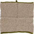Creative Co-Op Square Cotton Knit (Set of 2) Dish Cloth, Multi (DF3785)...