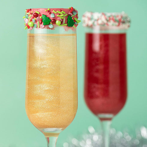 Sweets Indeed Sprinkles, Edible Sprinkle Mix, Perfect for Cake Decorations, Baking, Ice Cream, Cookies, Cupcake Topper, 4 ounces (Christmas)...