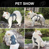 Puppy Harness Escape Proof Dog Harness for Small Dogs - Waterproof Reflective Breathable Dog Vest with Handle for Daily Walking, Training (Gray, X...