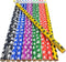 Paw Print on Colorful #2 LEAD Pencils (48 Pack) Wooden with Colorful Eraser on Top (48 Pack) Bulk...