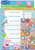01.70.30.022 Peppa Pig Potty and Toilet Training Reward Chart and 56 Sparkly Stickers, Pink...