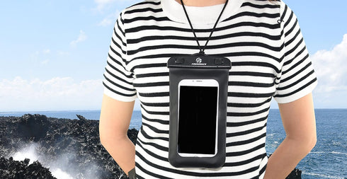 Freegrace Waterproof Pouches with Waist Strap / Pouch Case Bundle Set- Keep Your Phone & Valuables Dry and Safe - Waterproof Dry Bags for Boating ...